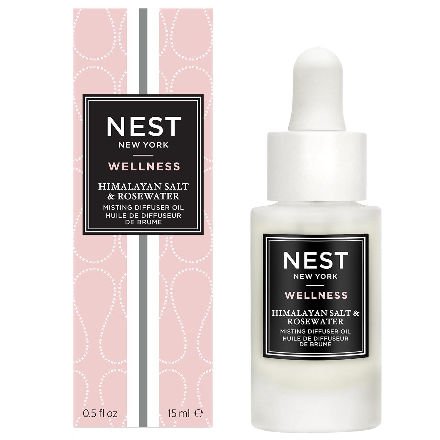 NEST New York Himalayan Salt & Rosewater Diffuser Oil Drops